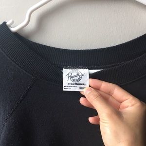 Vintage Hanes black sweat shirt medium unisex